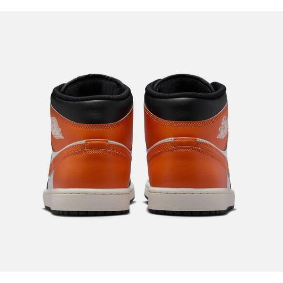 Nike Air Jordan 1 Mid Black Toe Starfish DQ8426-801 Men\'s Size 9.5 main image 4
